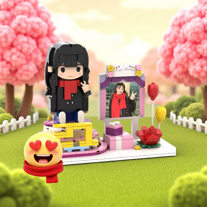 Custom Birthday Minifigure – Personalized Brick Gift for Any Age