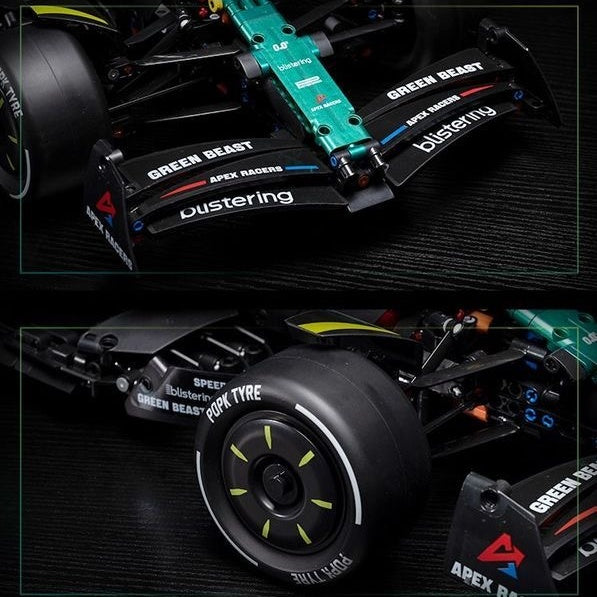 Voiture de course Formule 1 Grand Prix - Édition British Racing Green