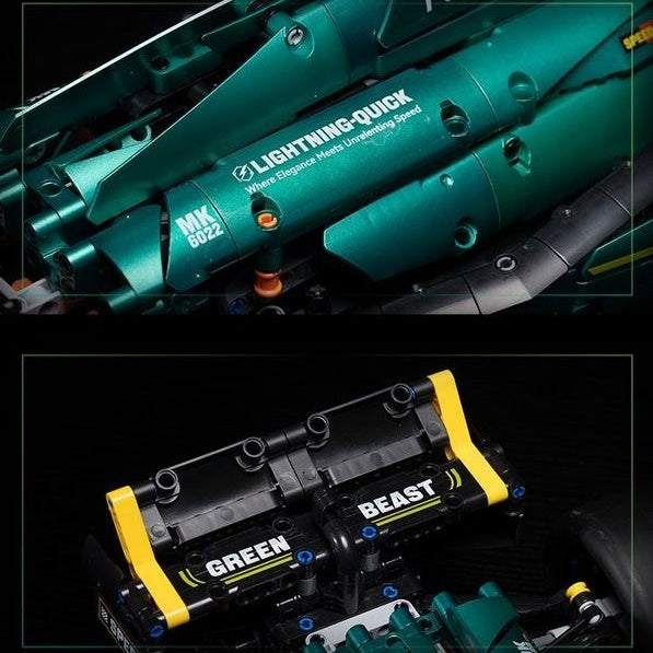 Voiture de course Formule 1 Grand Prix - Édition British Racing Green