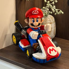 Ensemble de blocs de construction Mario Kart – Grande figurine Mario avec kart de course emblématique