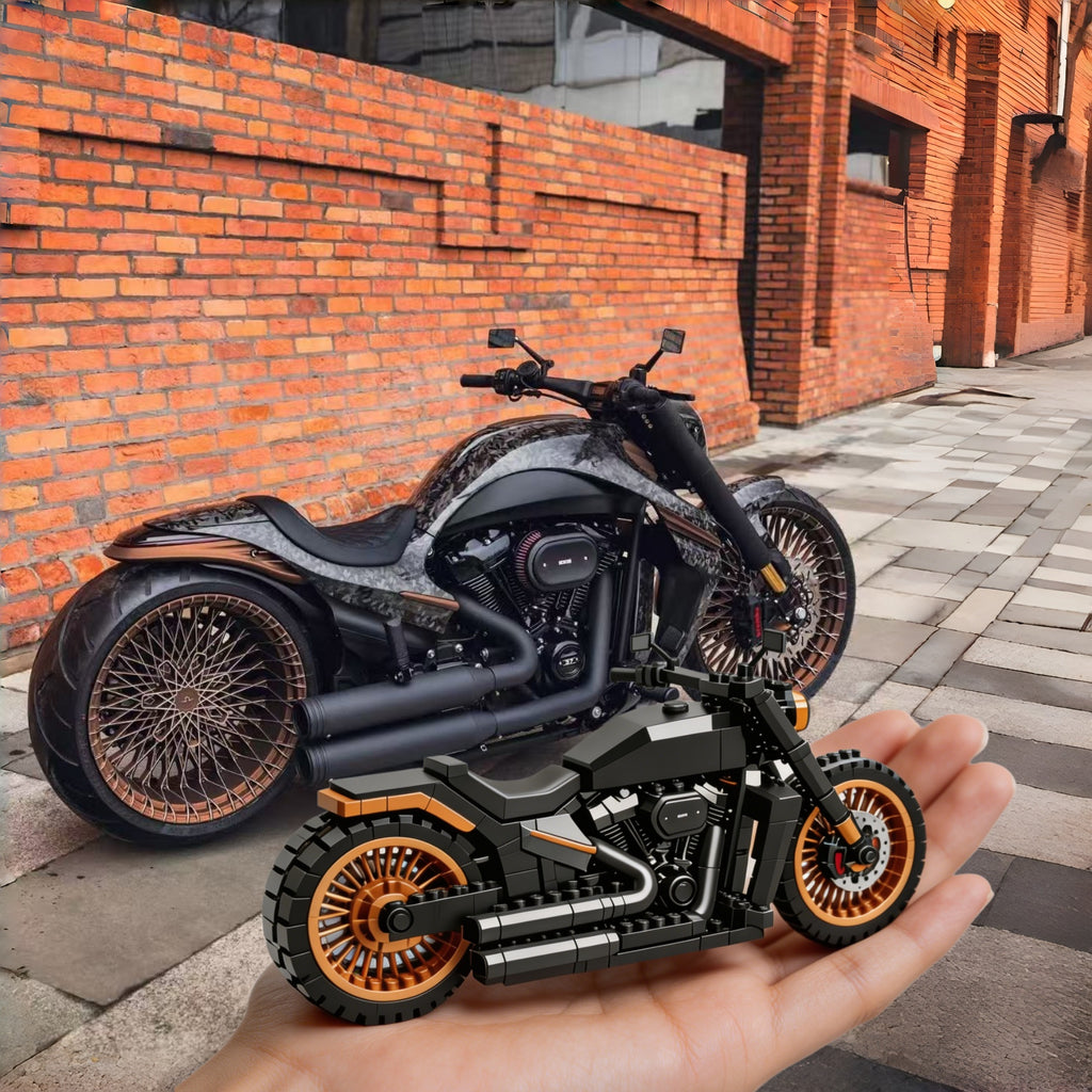 Personnalisez les Blocs de Construction Moto | Personnalisez les Maquettes en Blocs de Construction avec des Photos de Votre Voiture Préférée