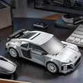 Audi R8 Coupé 199pcs Blocs de Construction | Modèle de Voiture en Briques Speed Champion à l'Échelle 1:24 | Le Meilleur Cadeau pour les Fans d'Audi et les Amateurs de Voitures