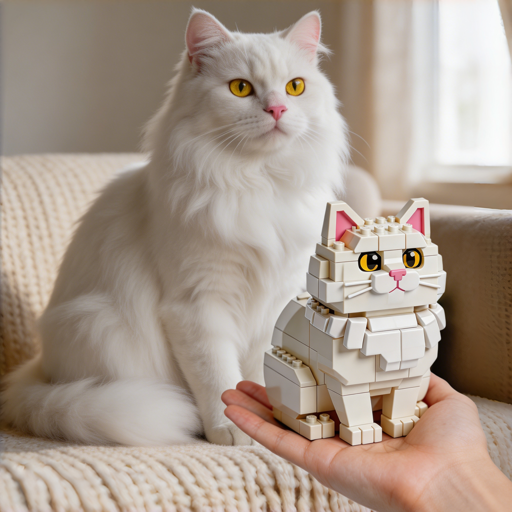 Custom Building Blocks for Pets | Personalized Mini Building Blocks with Photos of Your Pet