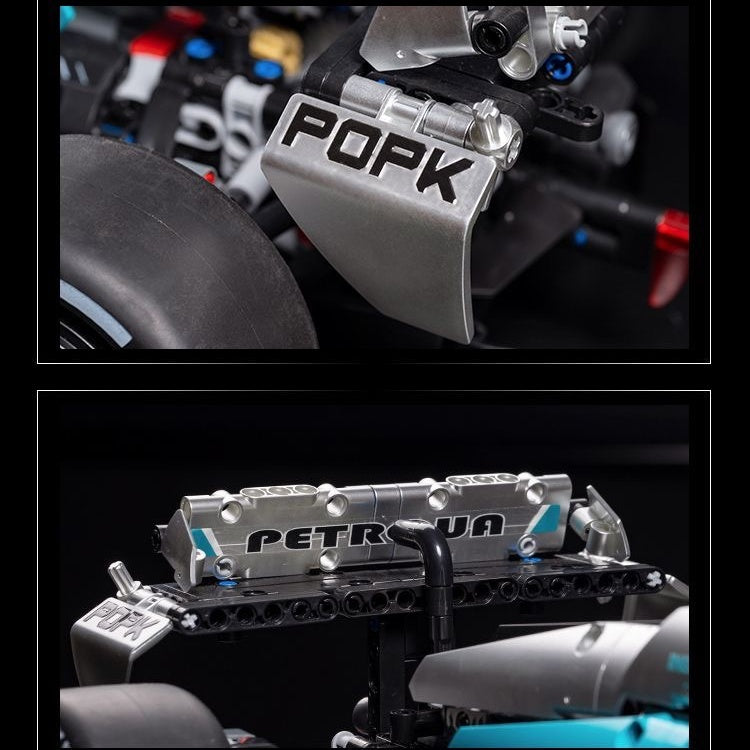 Mercedes-AMG W15 F1 Team 1936PCS Building Block Set - Teal Edition MK6022
