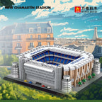 Ensemble de blocs de construction du stade Santiago Bernabéu du Real Madrid | Maquette d'architecture emblématique de 3471 pièces | Collection premium de monuments du football