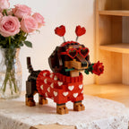 💖 Ensemble de Briques Teckel Édition Amour 🐕