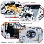 Série Star War 7541 pièces : Faucon Millenium Ultime - Ensemble Maître Constructeur