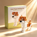 Ensemble de construction Adorable chiot - Édition limitée Printemps