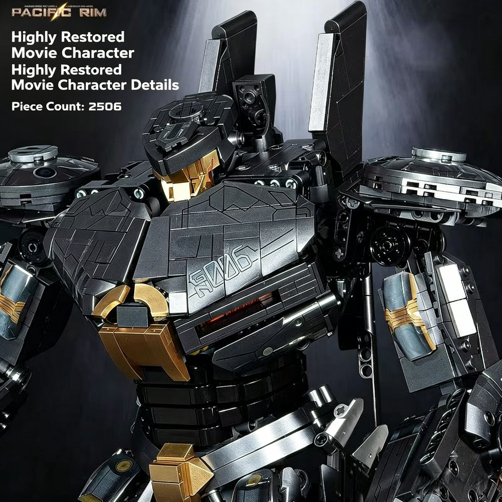 Pacific Rim Jaeger Series : Ensemble de blocs de construction Striker Eureka 2506 pièces