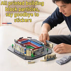 728PCS FC Barcelona Camp Nou Stadium Building Set - Collector Edition