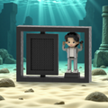 Custom Minifigure Photo Frame – Personalized Brick Figure with Your Photo