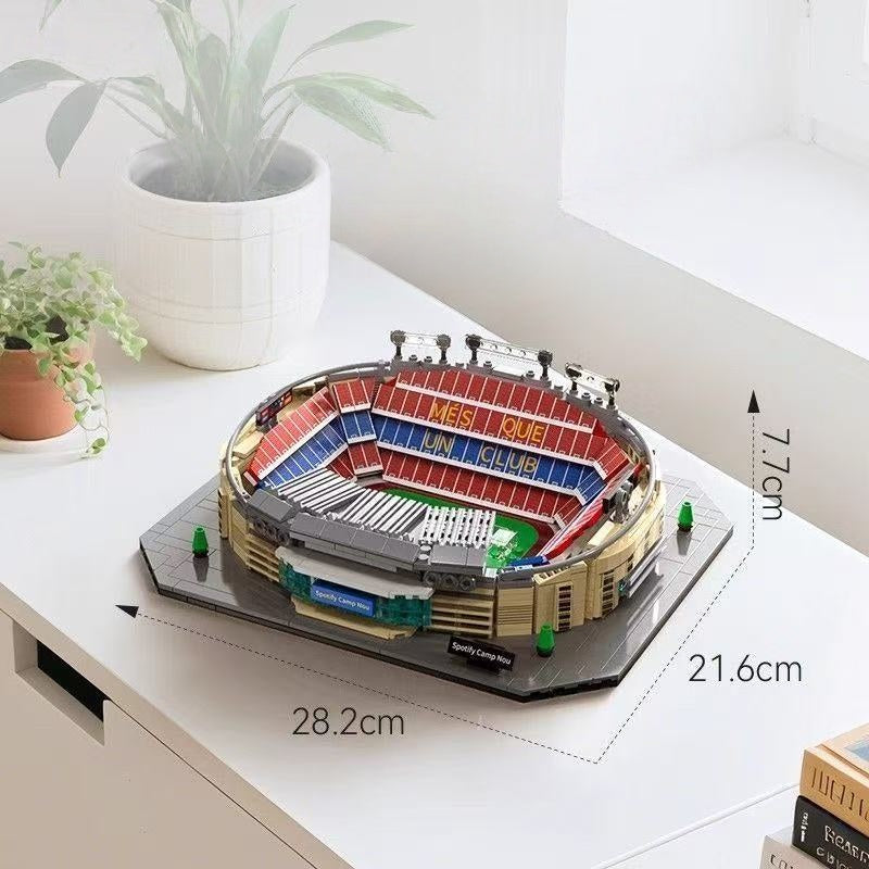 728PCS FC Barcelona Camp Nou Stadium Building Set - Collector Edition
