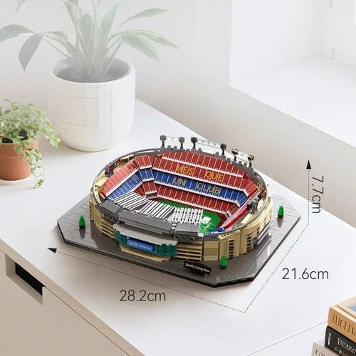 728PCS FC Barcelona Camp Nou Stadium Building Set - Collector Edition