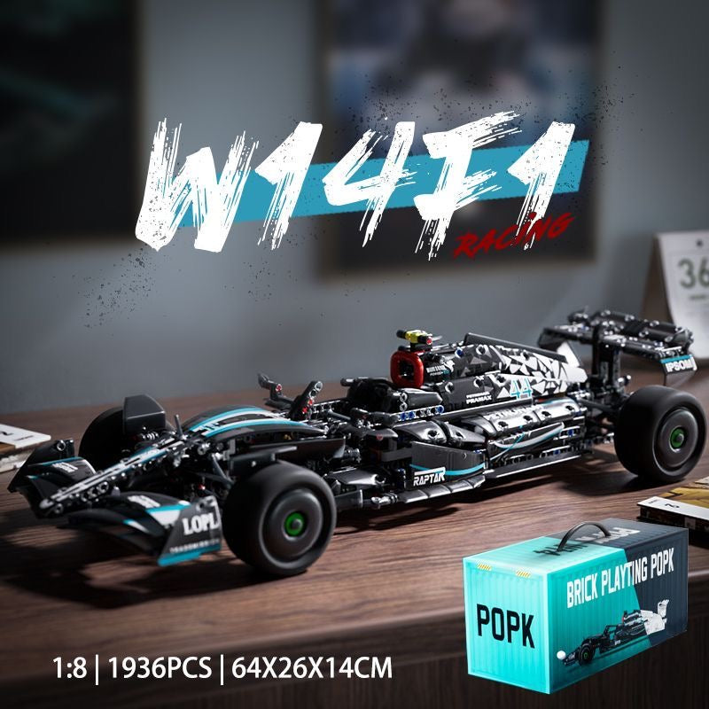 Maquette de construction Mercedes-AMG W14 F1 Performance à l'échelle 1:8 - 1936 pièces - MK6024