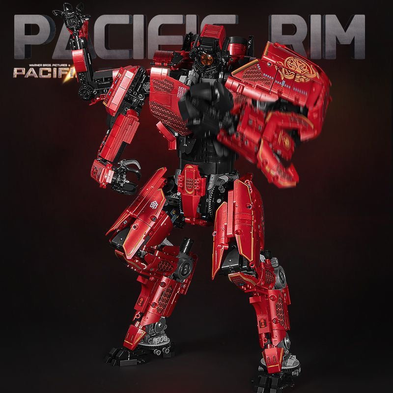 Série Jaeger de Pacific Rim : Ensemble de blocs de construction Mecha Crimson Typhoon 2951 pièces