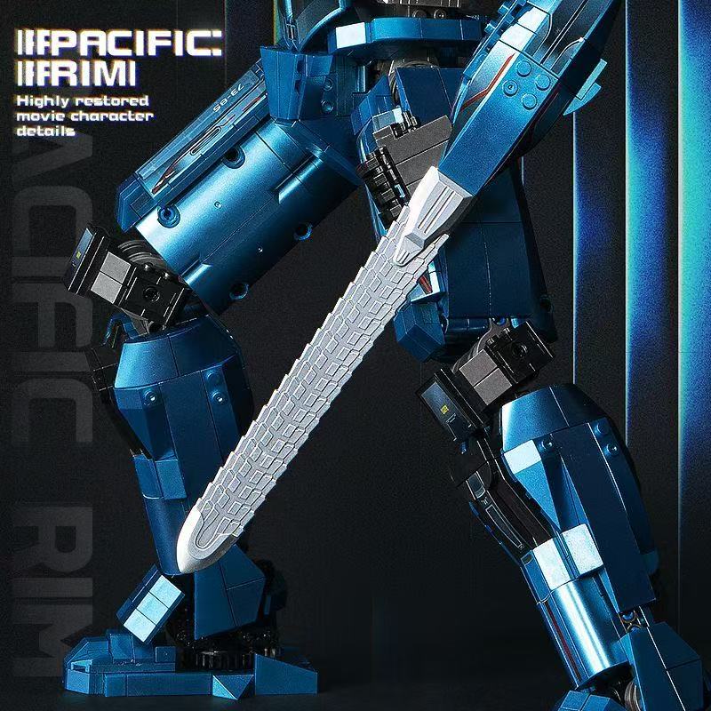 Série Jaeger de Pacific Rim : Ensemble de blocs de construction Gipsy Danger Mecha 2506 pièces