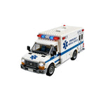 Ensemble de briques ambulance de sauvetage d'urgence – Honorez les héros qui sauvent des vies