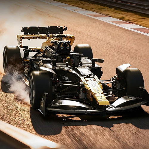 1:8 Grand Prix Formula 1 Racing Car Building Block 1969PCS- Classic Black & Gold Edition MK6023