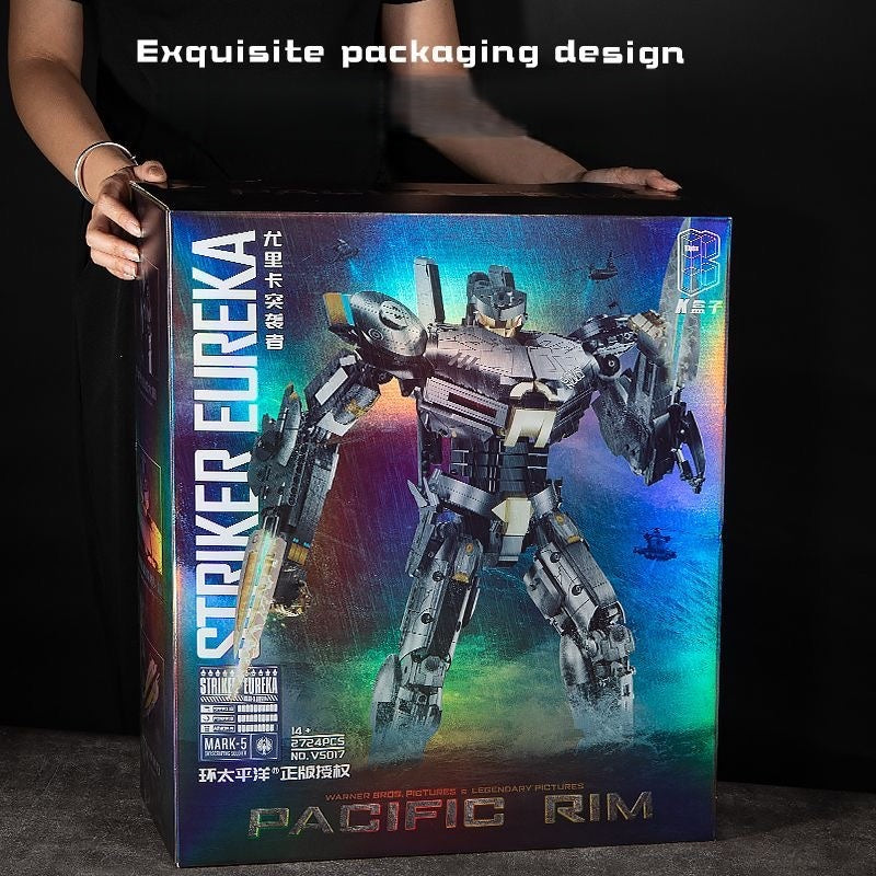 Pacific Rim Jaeger Series : Ensemble de blocs de construction Striker Eureka 2506 pièces