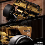 1:8 Grand Prix Formula 1 Racing Car Building Block 1969PCS- Classic Black & Gold Edition MK6023