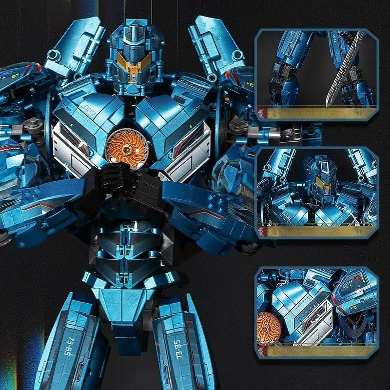 Série Jaeger de Pacific Rim : Ensemble de blocs de construction Gipsy Danger Mecha 2506 pièces