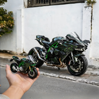 Personnalisez les Blocs de Construction Moto | Personnalisez les Maquettes en Blocs de Construction avec des Photos de Votre Voiture Préférée