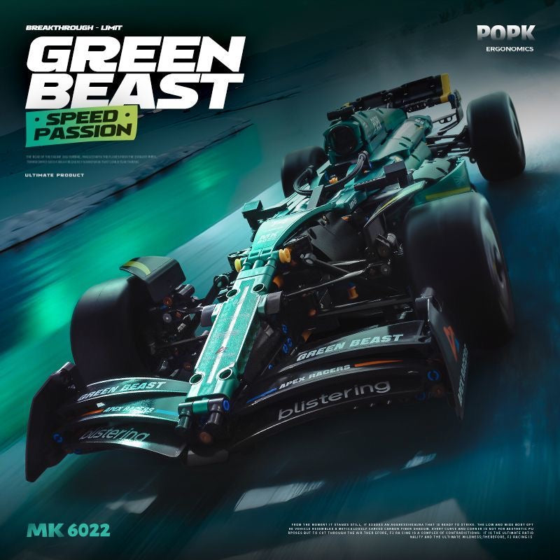 Voiture de course Formule 1 Grand Prix - Édition British Racing Green